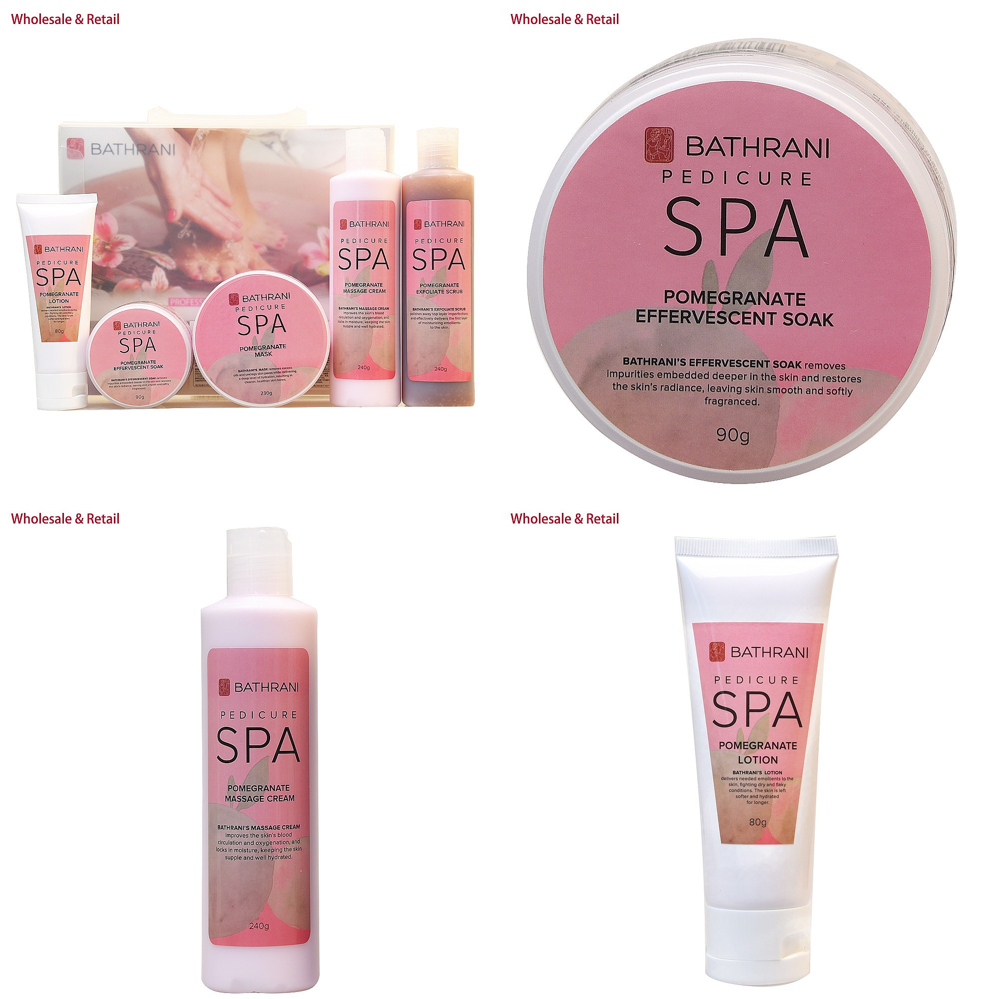 Luxury Skin Care - Spa Pediküre-Set 5-Stufen Fußpflege-System Gold Luxus
