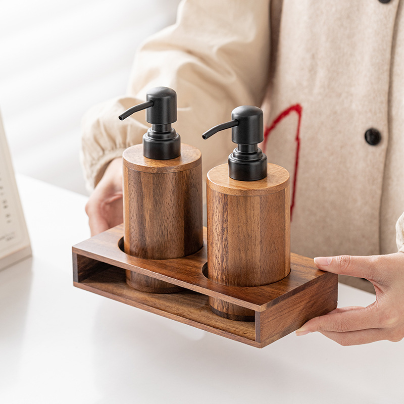 Luxury Skincare Tray - Pressförmige Portionierung von leeren Flaschen aus