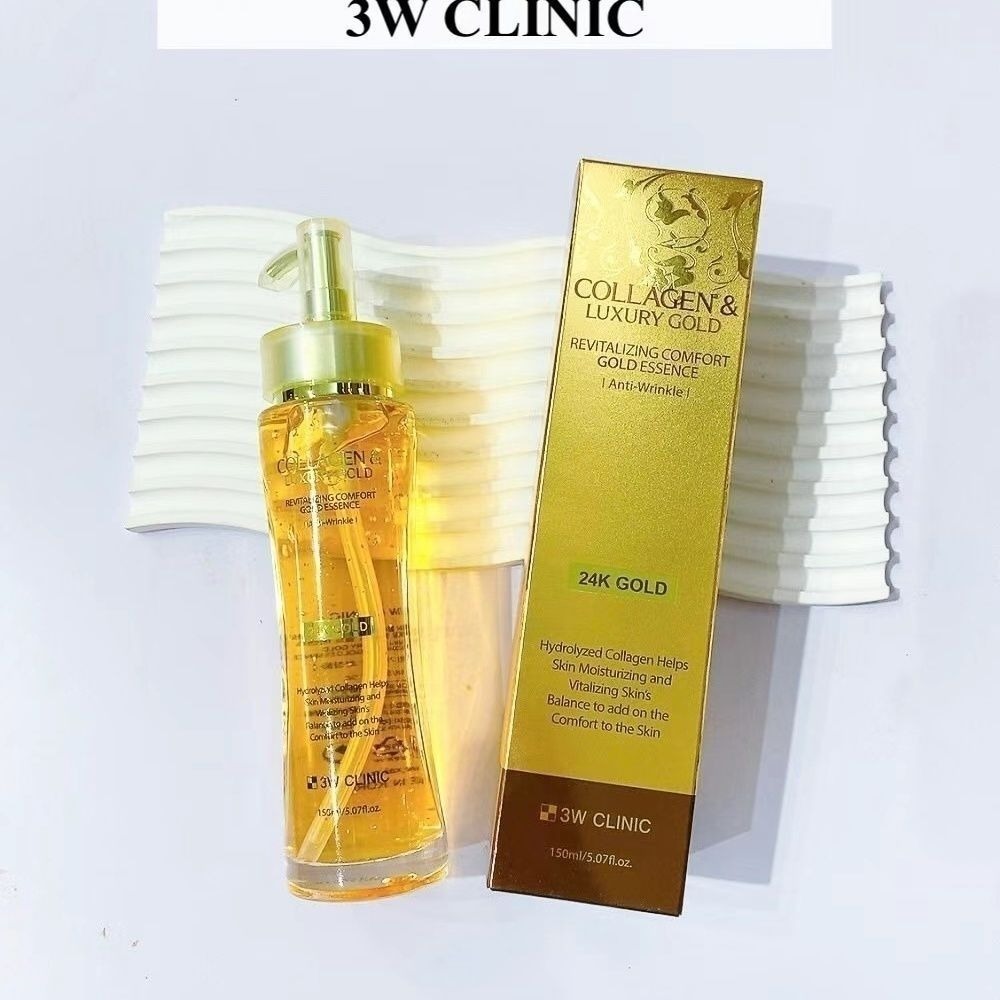 Luxury Gold Skincare - 3WCLINIC Kollagen & Luxus-Gold 24K Gold
