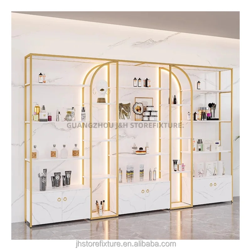 Maßgefertigter Moderner Nagel- – Luxury Skincare Display Bewertung und Preis