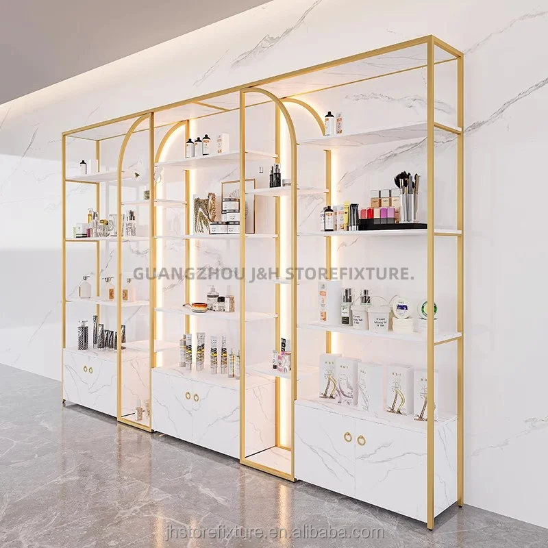 Maßgefertigter Moderner Nagel- – Luxury Skincare Display Bewertung und Preis