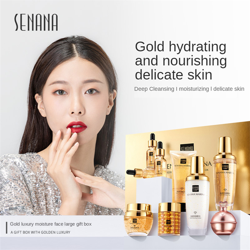 Frauen 24K Gold Hautpflege Set – Luxury Gold Skincare Bewertung und Preis