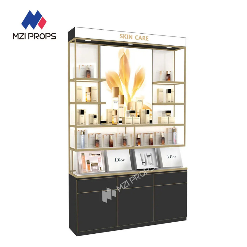 Maßgefertigter Kosmetik-Präsen – Luxury Skincare Display Bewertung und Preis