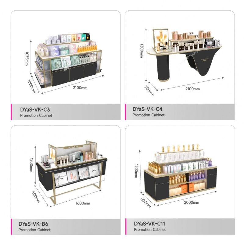 Maßgefertigter Kosmetik-Präsen – Luxury Skincare Display Bewertung und Preis