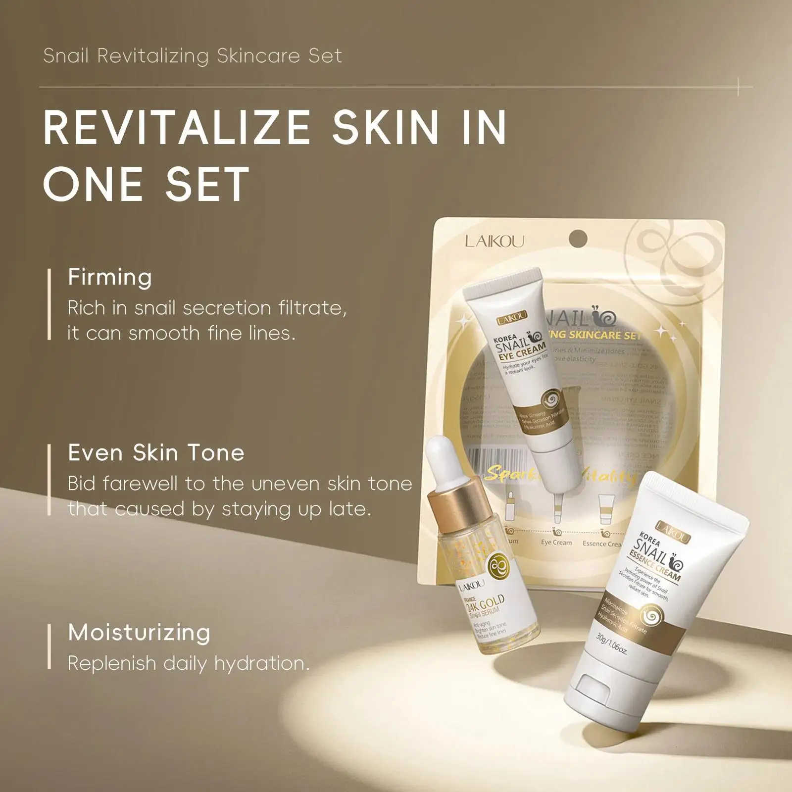 24K Gold Snail Repair Serum Au – Luxury Gold Skincare Bewertung und Preis