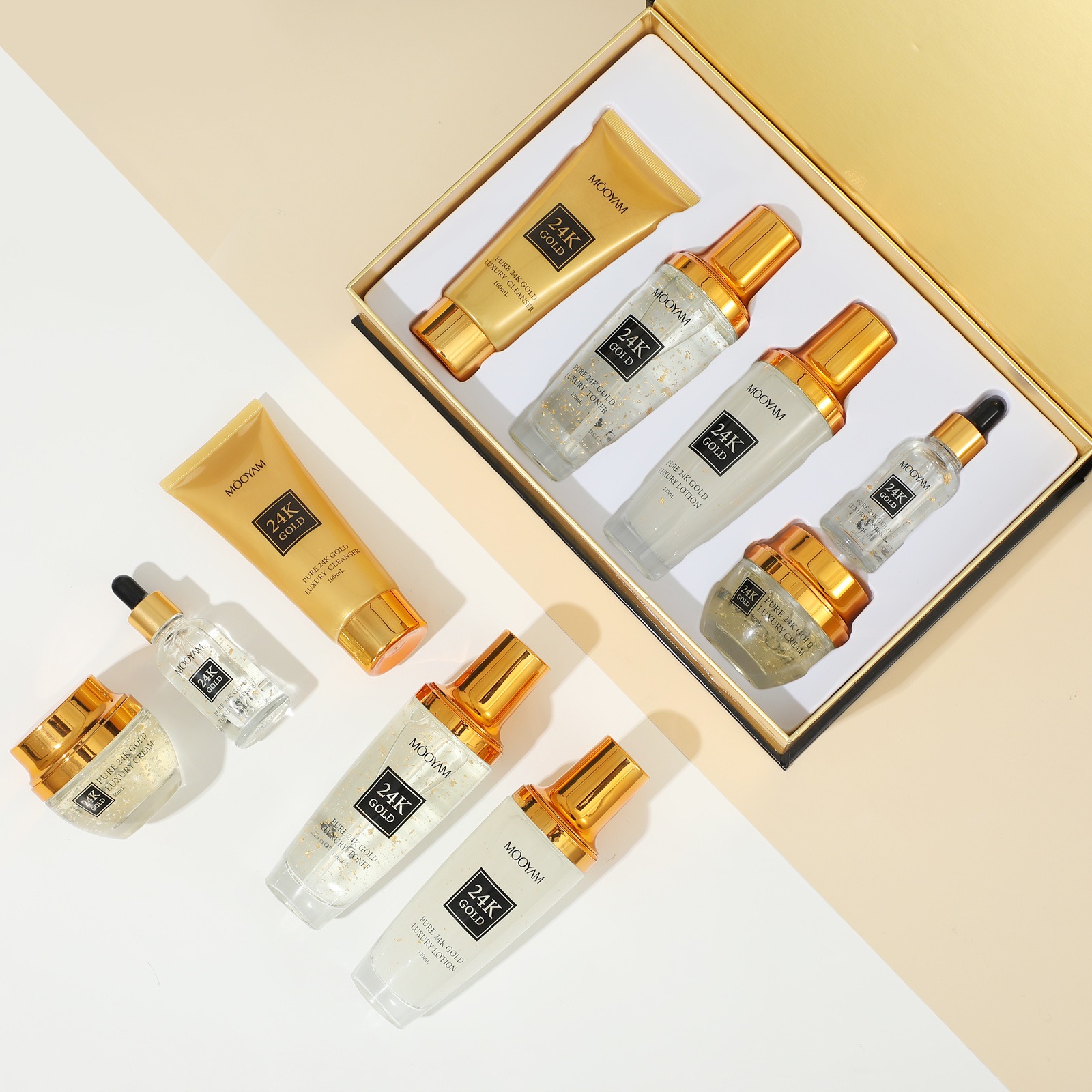 24K Gold LUXURY Moisturizin An – Luxury Gold Skincare Bewertung und Preis