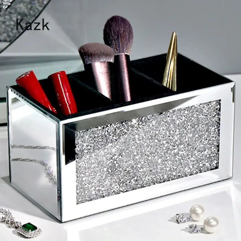 Luxuriöse Diamant-Inlay-Glas-A – Luxury Skincare Tray Bewertung und Preis