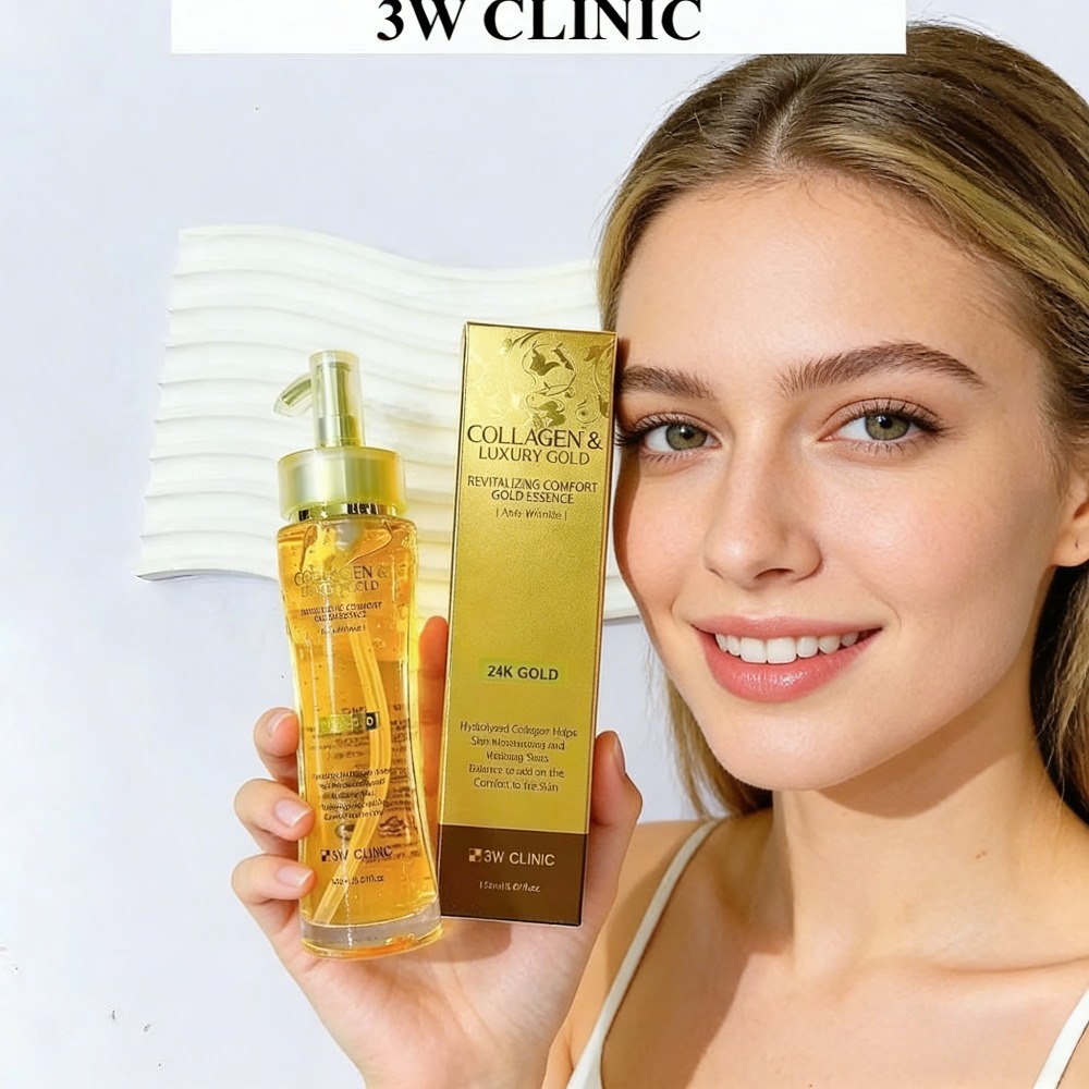 3WCLINIC Kollagen & Luxus-Gold – Luxury Gold Skincare Bewertung und Preis