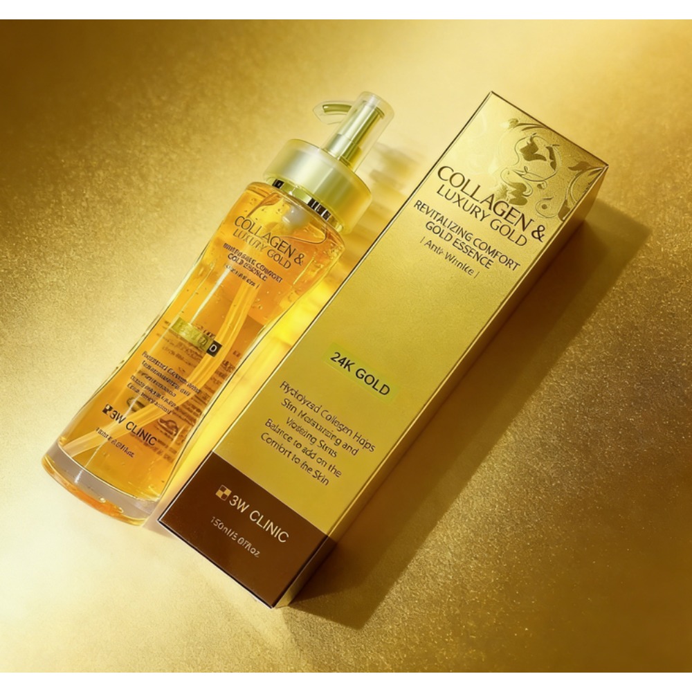 3WCLINIC Kollagen & Luxus-Gold – Luxury Gold Skincare Bewertung und Preis